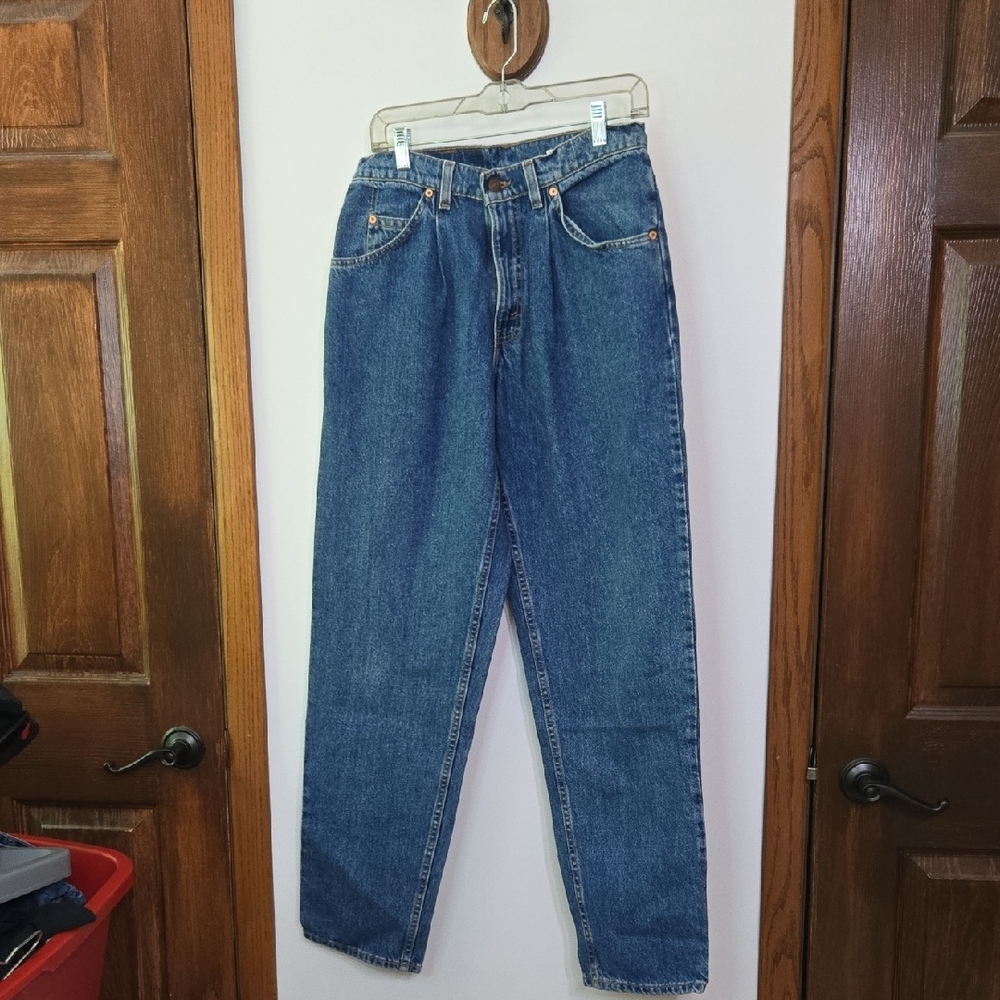 Levi's Blue Straight-Leg Vintage Jeans